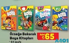 ÖRNEĞE BAKARAK BOYA KİTAPLARI 64 SAYFA